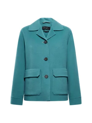 Weekend Max Mara Single-Breasted Side-Slit Jacket