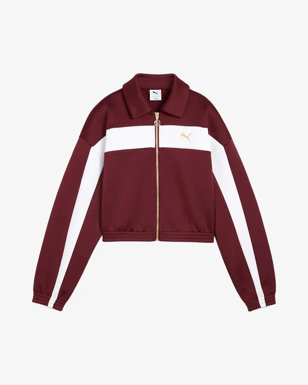 WMNS Relaxed Cropped Track Jacket Ruby Shimmer