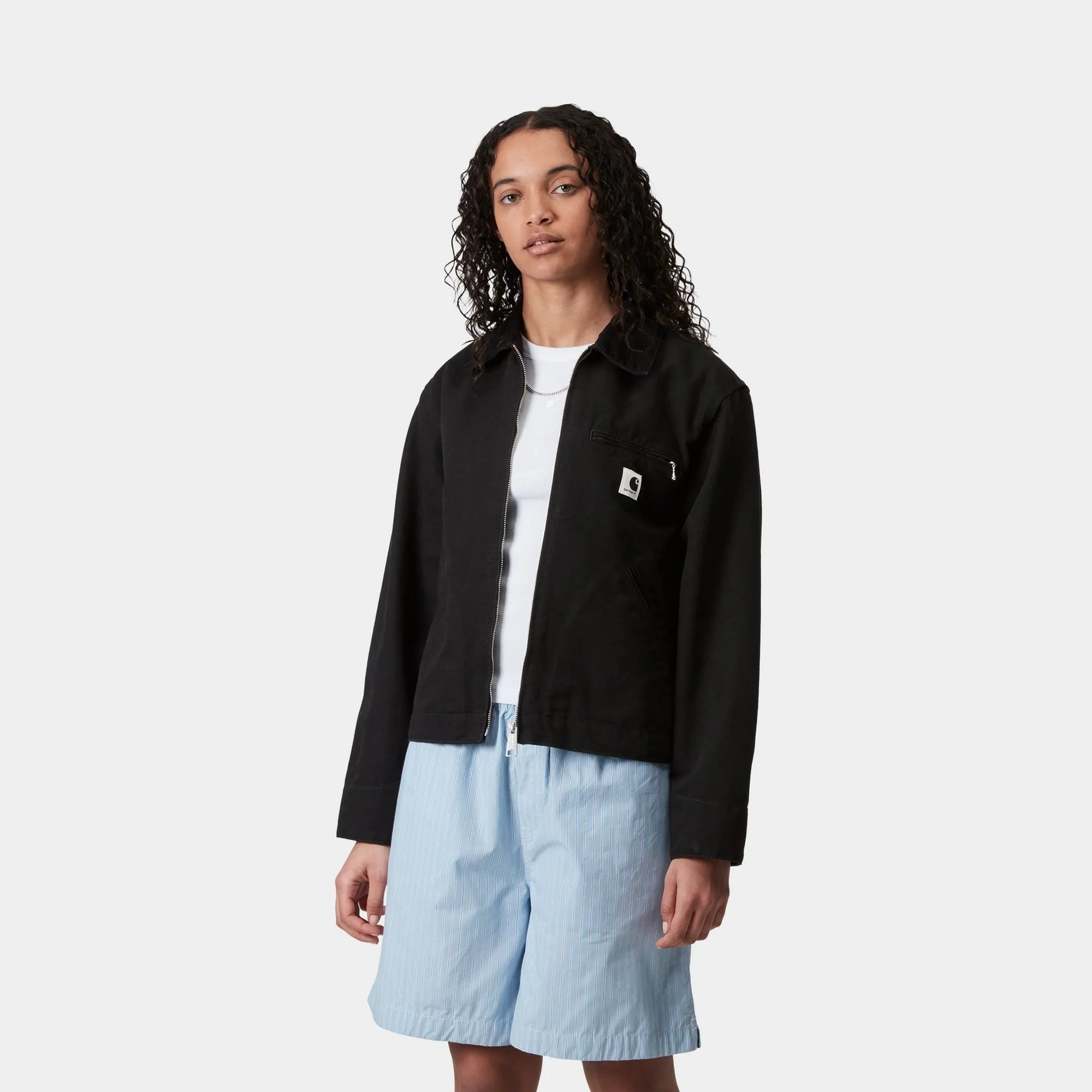 Women's OG Detroit Jacket | Black / Black