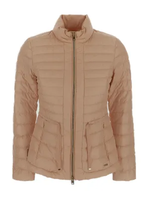 Woolrich Belted Mock-Neck Puffer Jacket
