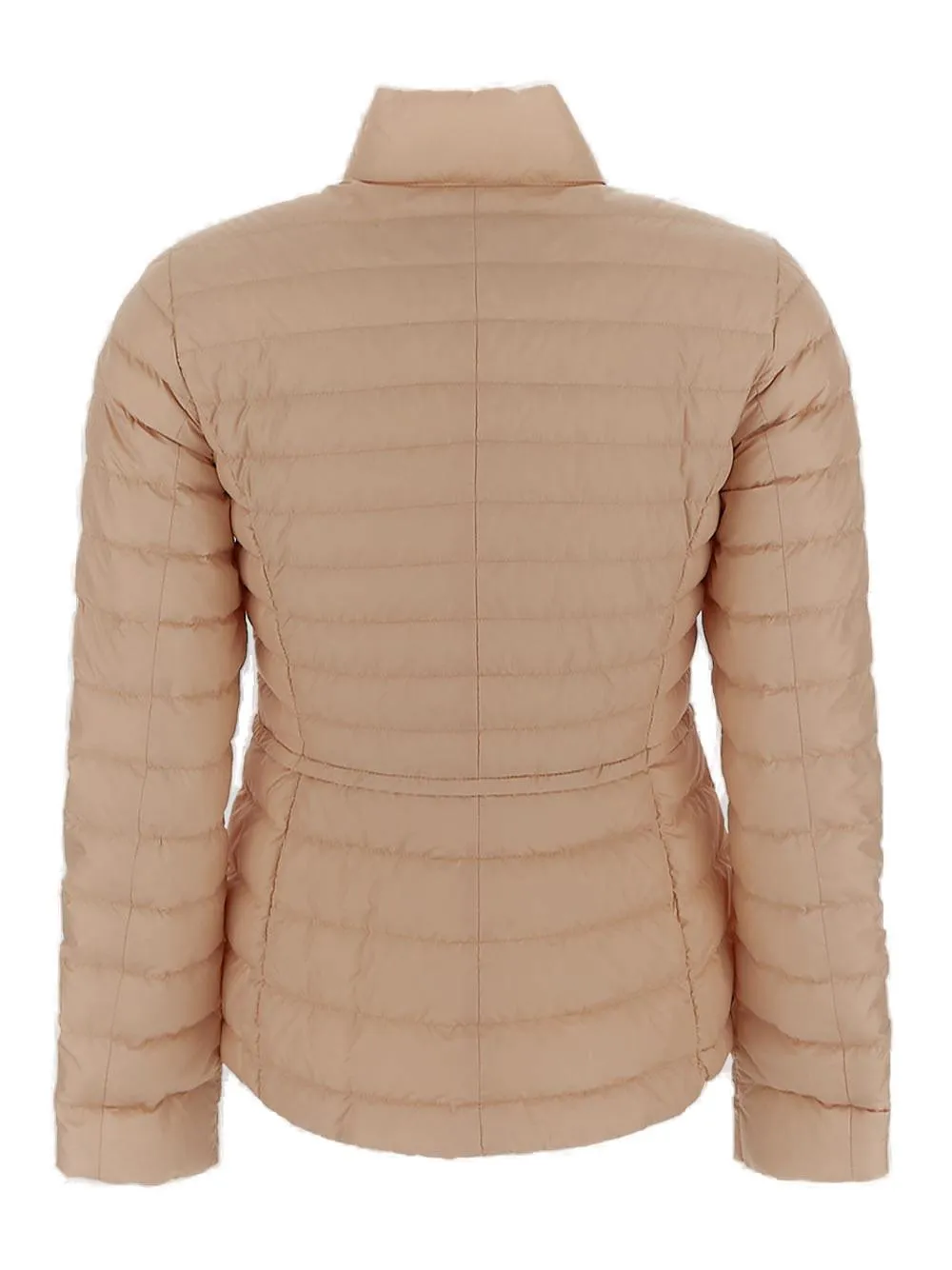 Woolrich Belted Mock-Neck Puffer Jacket
