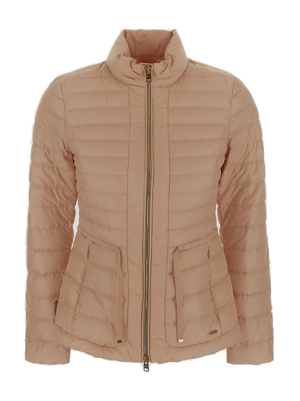 Woolrich Belted Mock-Neck Puffer Jacket
