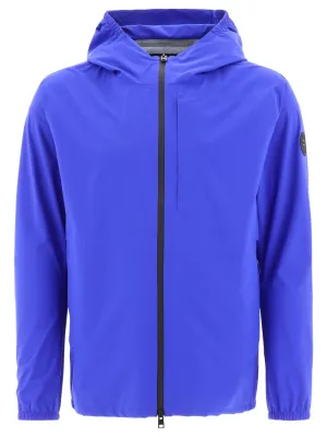 Woolrich Logo Patch Zip-Up Jacket