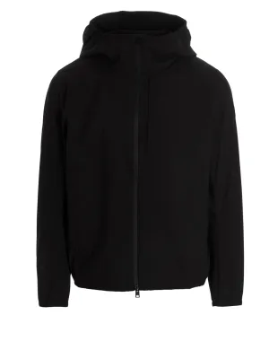 Woolrich Logo Patch Zip-Up Jacket