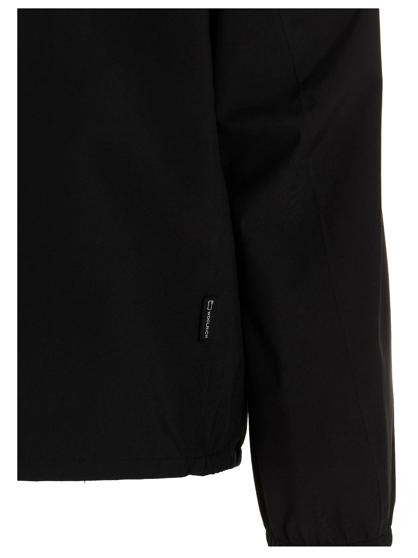 Woolrich Logo Patch Zip-Up Jacket