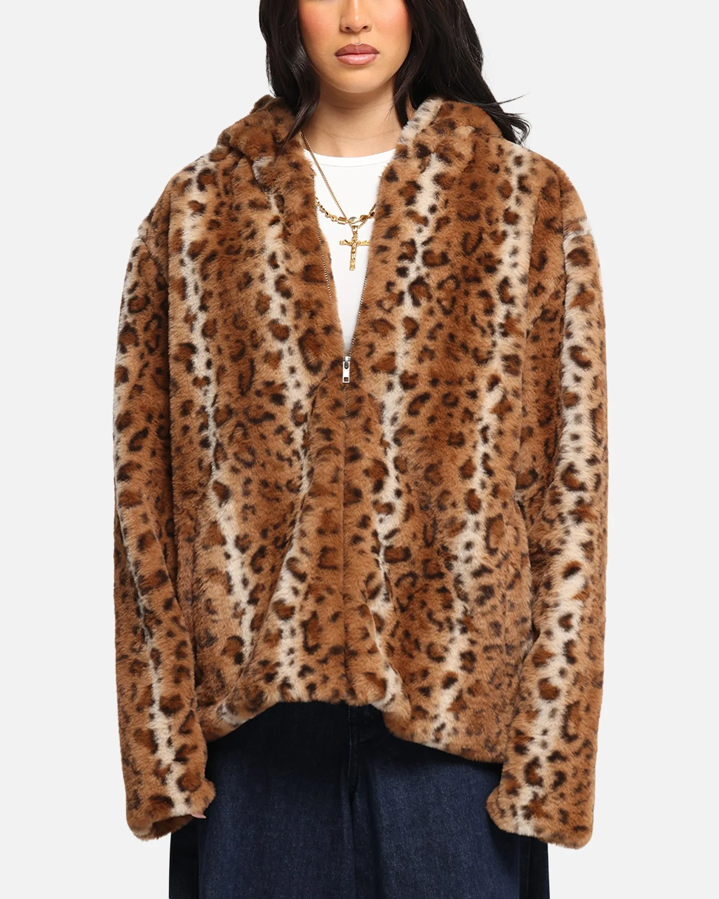XXIII Leopard Fur Jacket Leopard