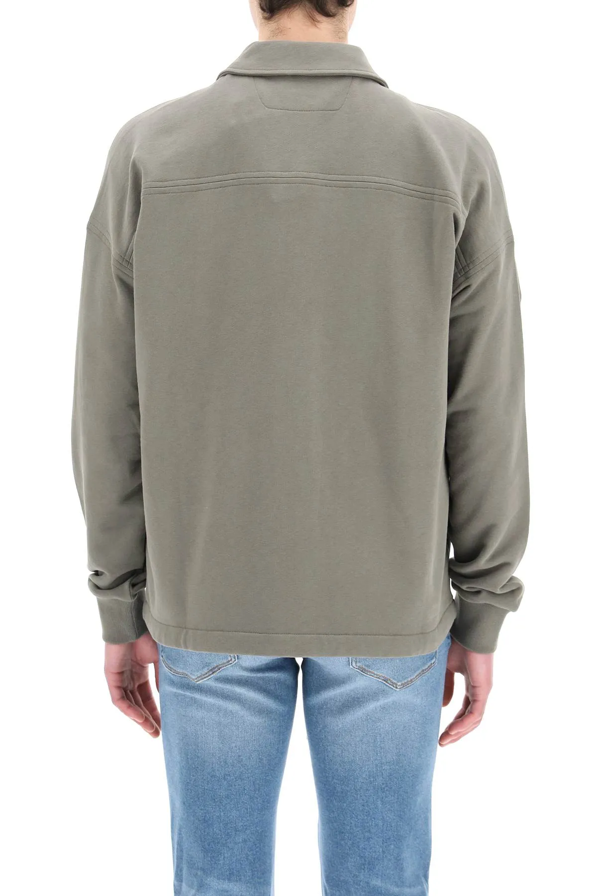 Z Zegna Buttoned Long-Sleeved Jacket