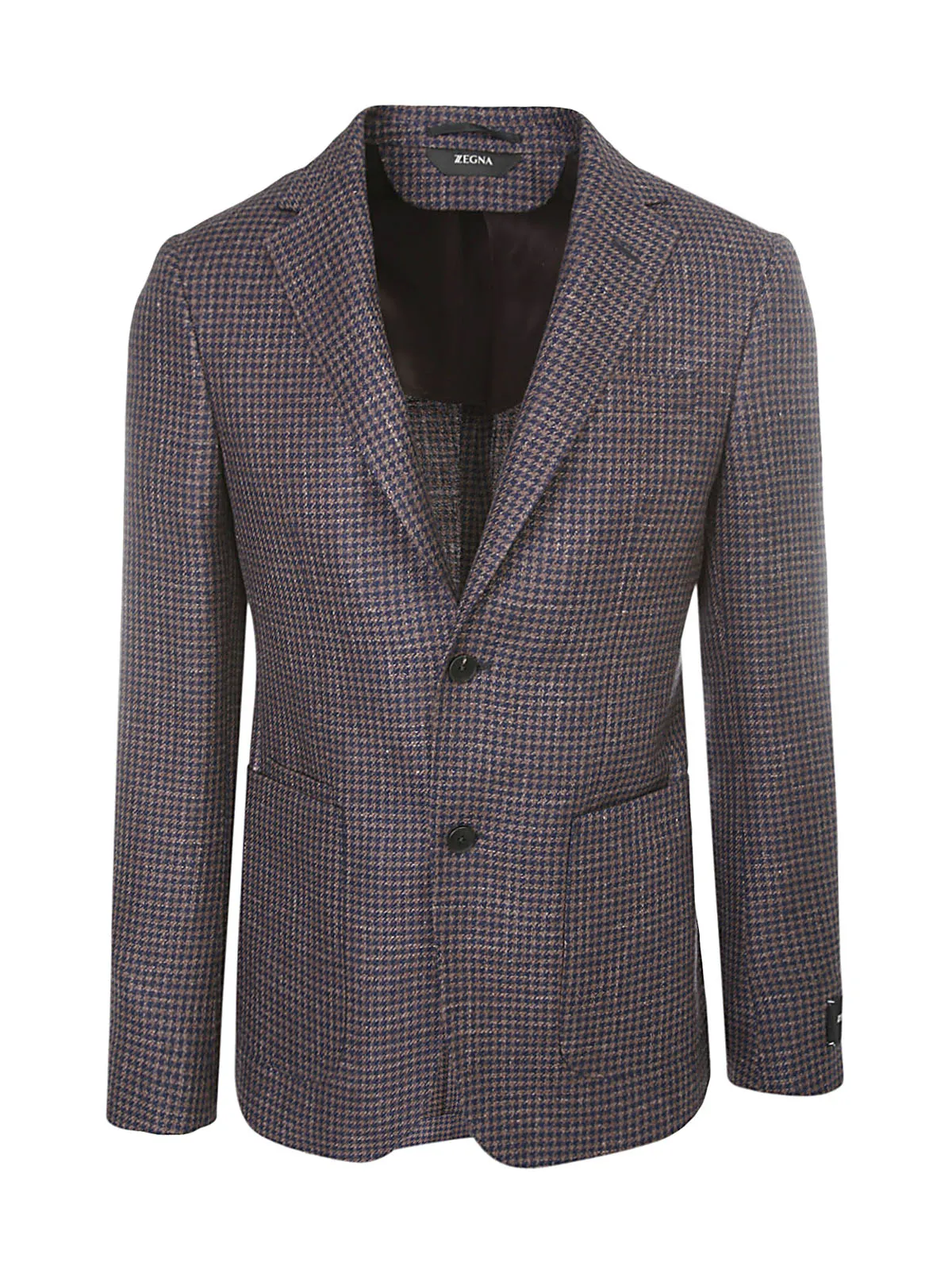 Z Zegna Single-Breasted Long-Sleeved Blazer